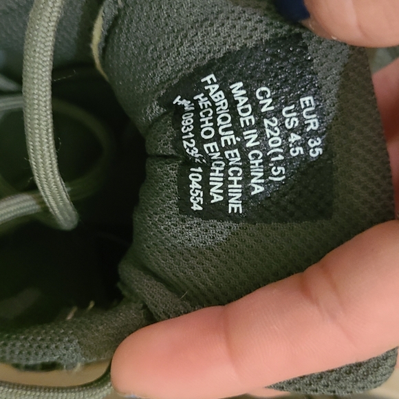 Green Platform Sneakers - Picture 3 of 3